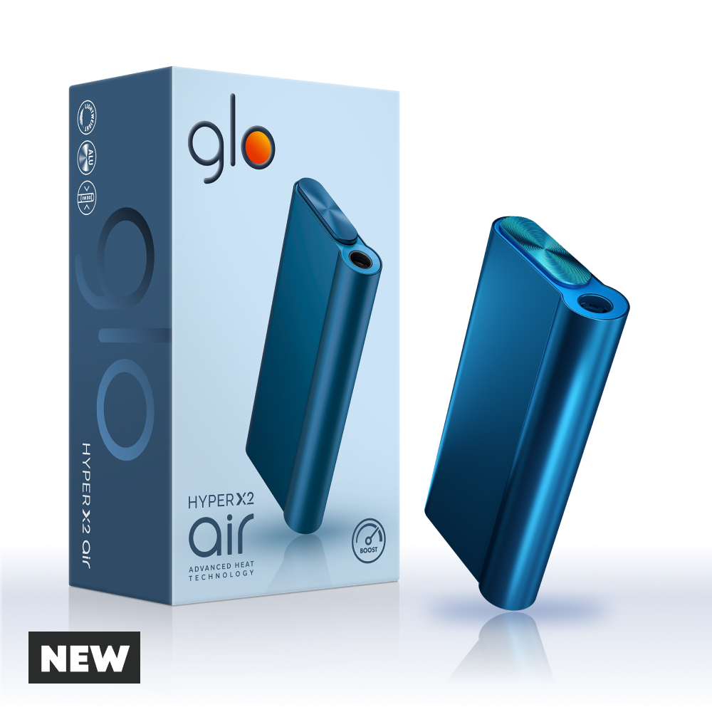 glo hyper X2 Air Device Kit Ocean Blue Online Kaufen Für nur 29,00 €  Tabak-Börse24