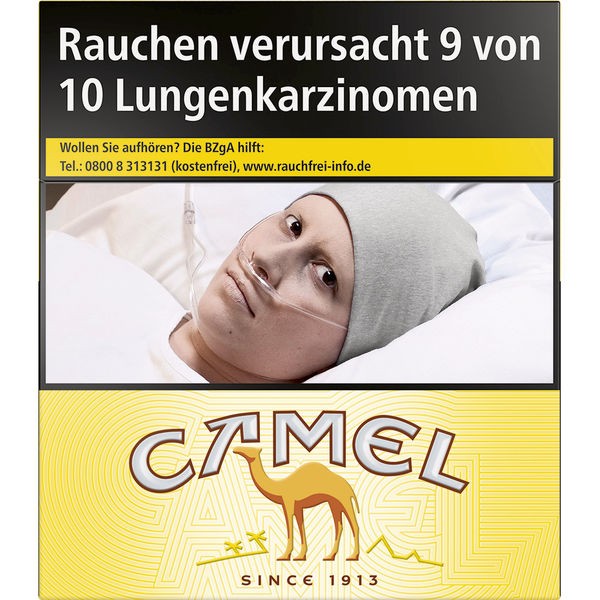 Camel Zigaretten Yellow Filter (8x34)