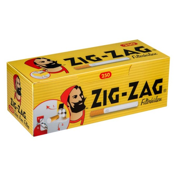 1.000 Stück Zig Zag King Size Zigarettenhülsen