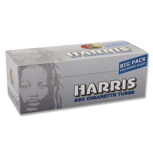 250 Stück Harris King Size Big Pack Zigarettenhülsen