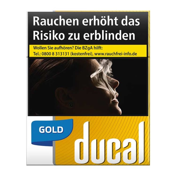 Ducal Gold Zigaretten Big Pack Filter King Size 8x22 TABAKBÖRSE24.de