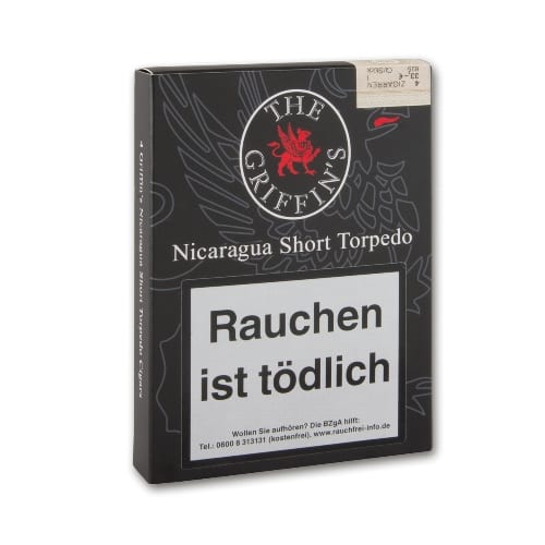 The Griffin's Nicaragua Short Torpedo 4 Zigarren