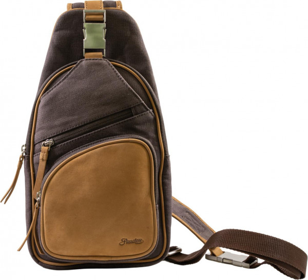 PASSATORE Pfeifen-/Zigarren Body Bag Canvas hellbr./anthrazi