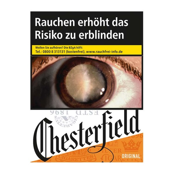 Chesterfield Zigaretten Original 9 € (8x23)