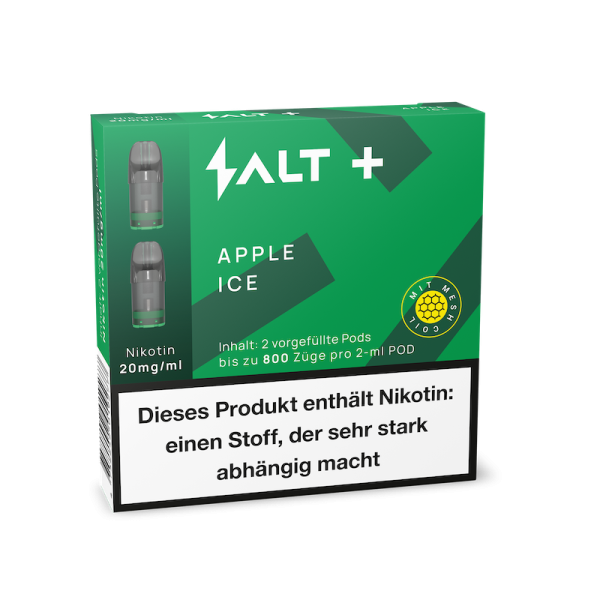 E-Liquidpod SALT Plus Pods x2 (1600 Puffs) – Apfeleis 20 mg