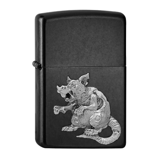 ZIPPO gray dusk Zombie Rat 2007787