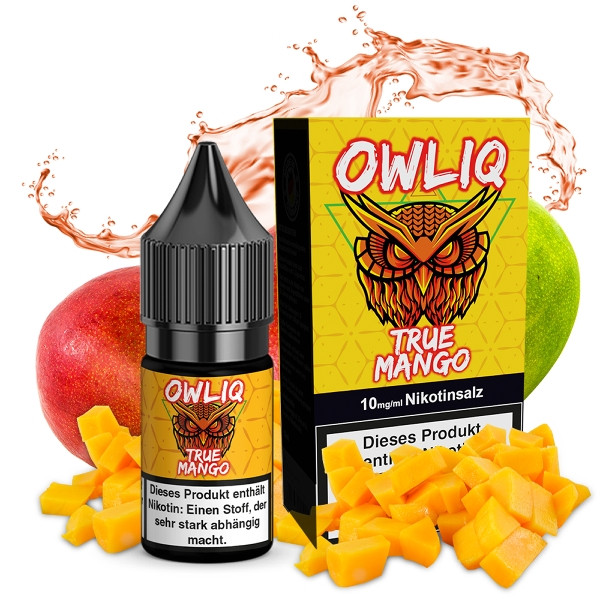 E-Liquid Nikotinsalz OWLIQ True Mango 10mg