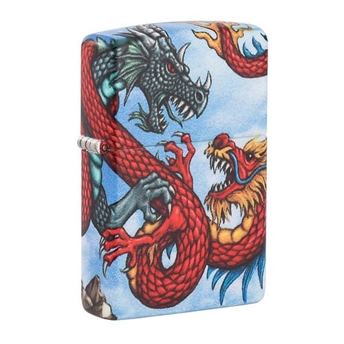 Zippo Sturmfeuerzeug Fighting Dragon