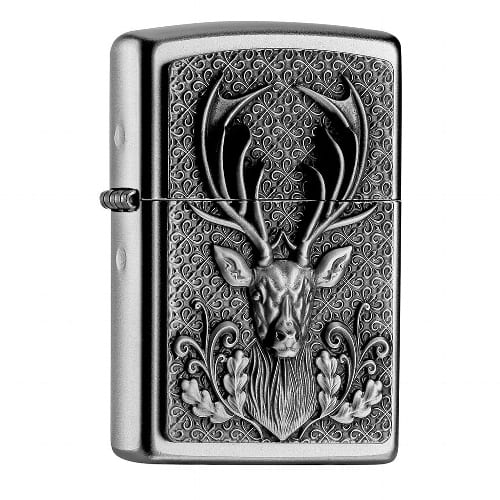 ZIPPO satiniert Deer 2004736