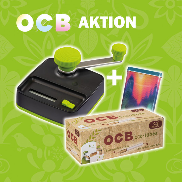 Aktion Zigarettenstopfmaschine OCB Easy Slide Table Injector