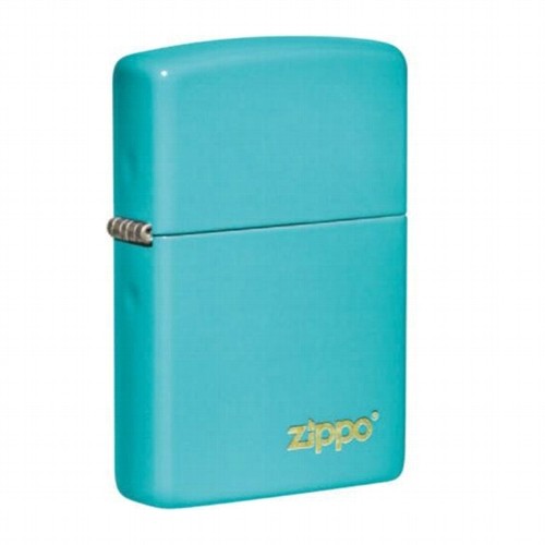 ZIPPO flat turquoise Zippo Logo 60005827