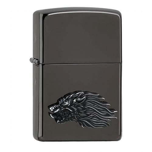 ZIPPO ebony Emblem Were Wolf 2007831