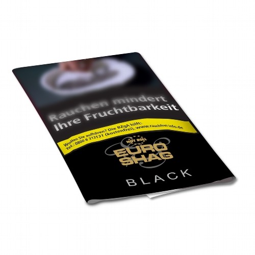 Zigarettentabak Euro Shag Black 40 Gramm
