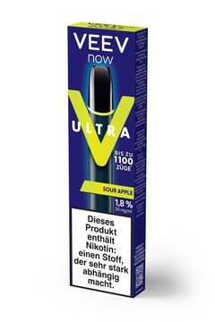 E-Shisha VEEV NOW ULTRA SOUR APPLE