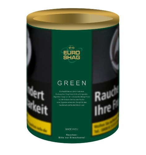Zigarettentabak Euro Shag Green 110 Gramm