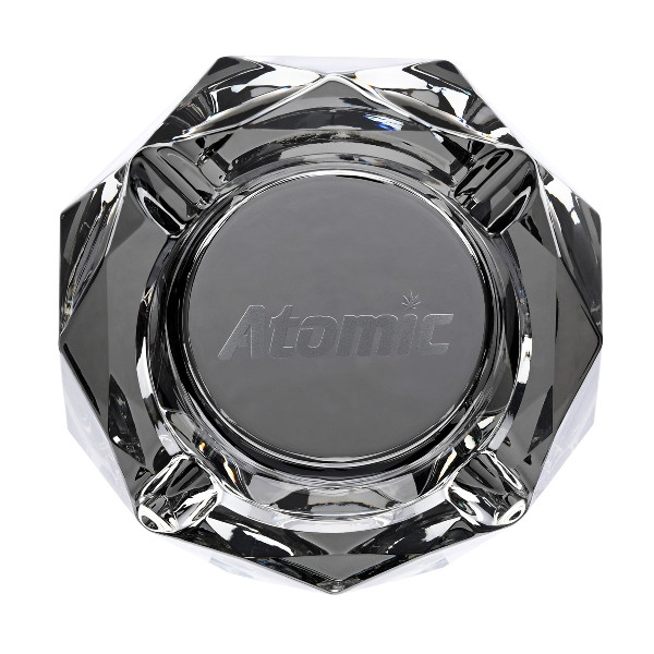 Ascher Glas ATOMIC black diamant Ø 11 cm