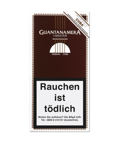 Guantanamera Minutos 3 Zigarren
