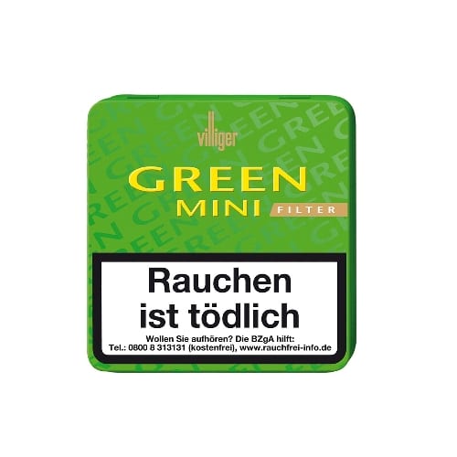 Villiger Green Mini Filter 20 Zigarillos