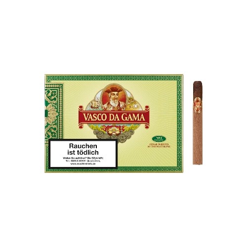 KISTE Vasco da Gama No.2 Maduro Corona Brasil 25 Zigarren