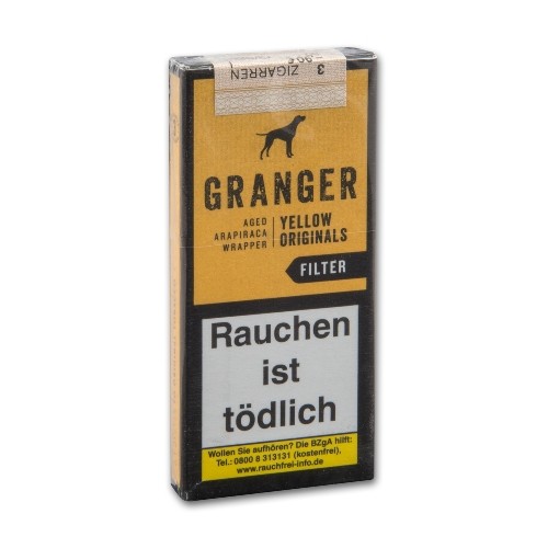 Granger Yellow Original Filter 3 Zigarillos