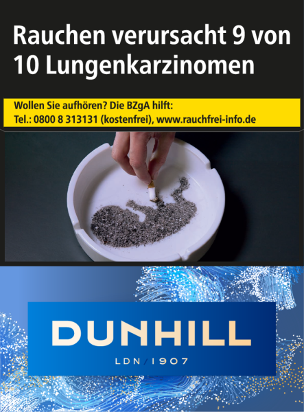 Dunhill Zigaretten KS Blue Giga (8x26)