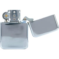Feuerzeug Sturm Benzin aus Chrom poliert in silber glänzend Feuerzeug Sturm Benzin aus Chrom poliert in silber glänzend