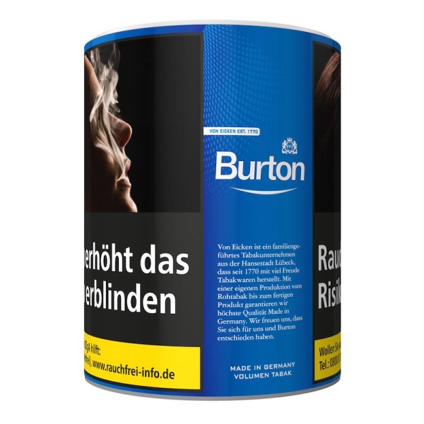BURTON Blue Zigarettentabak 120 Gramm