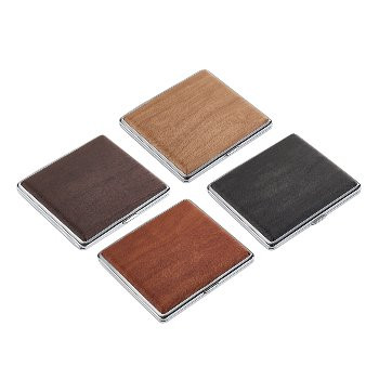 Zigarettenetui Metall 20er CHAMP Holzoptik