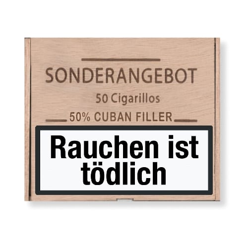 Sonderangebot 50% Cuban Filler 50 Zigarillos