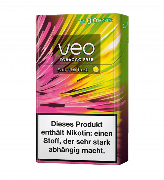 Veo Sour Pink Twist Sticks