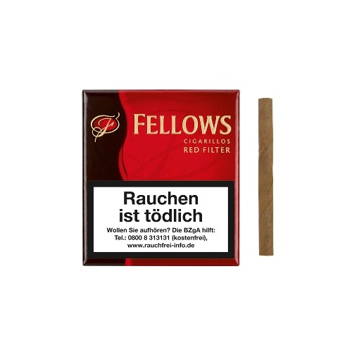 Clubmaster Fellows Red Filter 20 Zigarillos