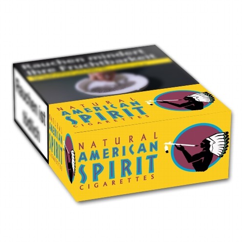 American Spirit Zigaretten Yellow Big L (10x22)