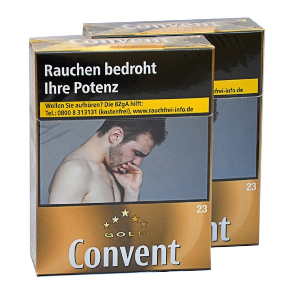 Convent Filter Zigaretten Gold (8x23)