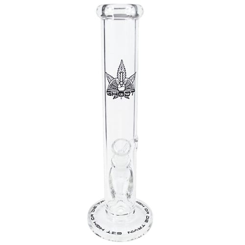 Bong Glas GHODT klar 35 cm Schliff 14,5 / 18,8 mm