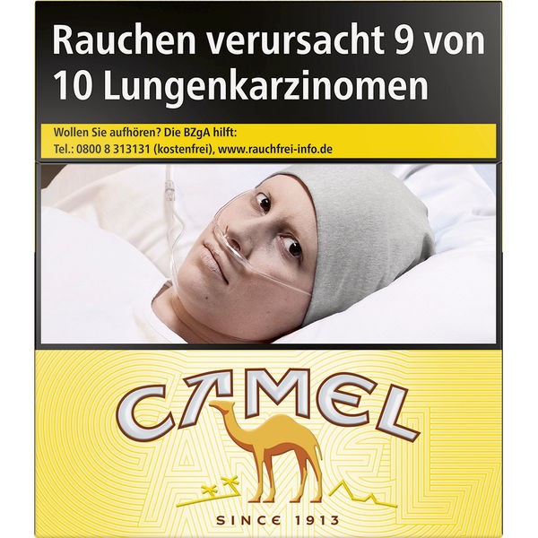 Camel Zigaretten Yellow Filter (8x27)