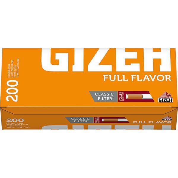 200 Stück Gizeh Full Flavor King Size Zigarettenhülsen
