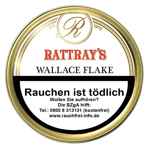Pfeifentabak Rattray's Wallace Flake 50 Gramm
