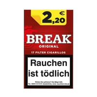 Break Original Naturdeckblatt Filterzigarillos (10x17) Break Original Naturdeckblatt Filterzigarillos (10x17)