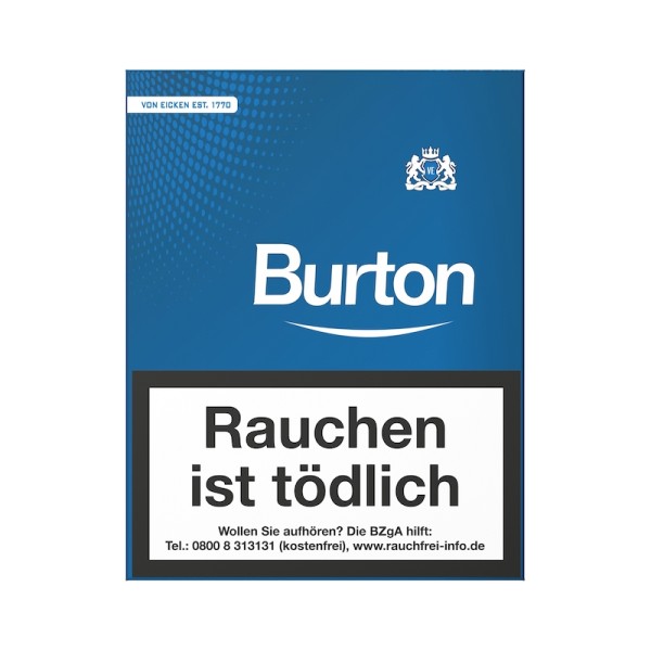Burton Blue Naturdeckblatt Filterzigarillos (8x25)