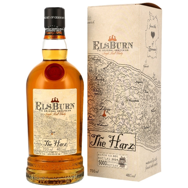 Whisky ELSBURN The Harz 46 % Vol.