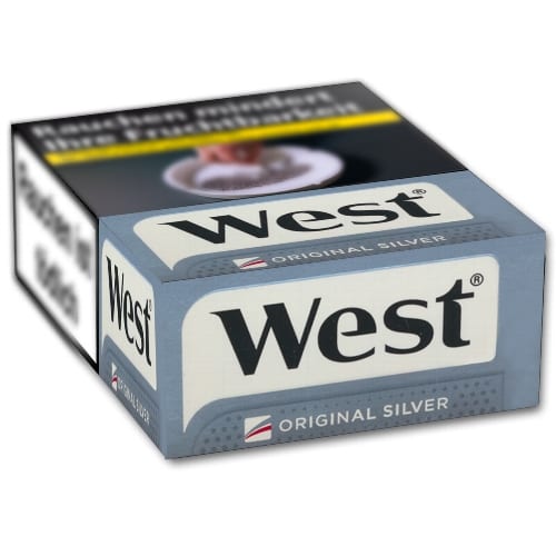 Zigaretten West Silver (4x37)