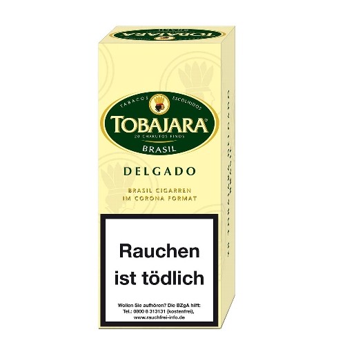 Tobajara Delgado Brasil 20 Zigarren