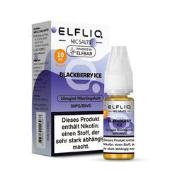 E-Liquid Nikotinsalz ELFBAR Elfliq Blackberry Ice 10mg
