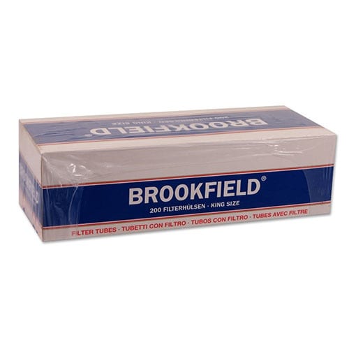 Zigarettenhülsen Brookfield King Size 10.000 Stück