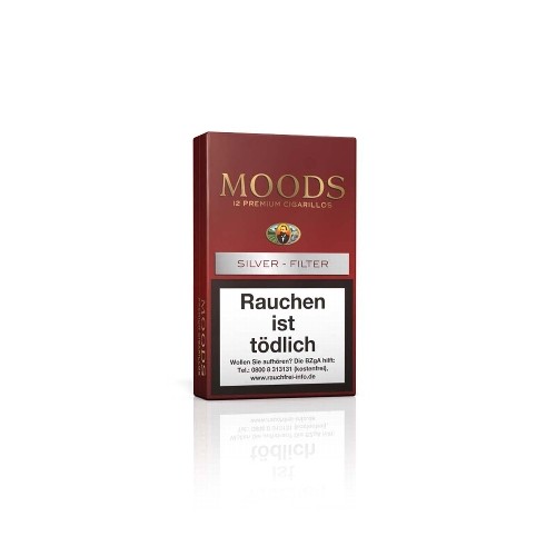 Dannemann Moods Silver Filter 12 Zigarillos