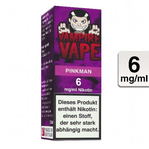E-Liquid VAMPIRE VAPE Pinkman 6 mg