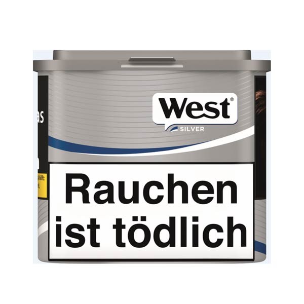 West Zigarettentabak Silver Volumen Dose 42 Gramm