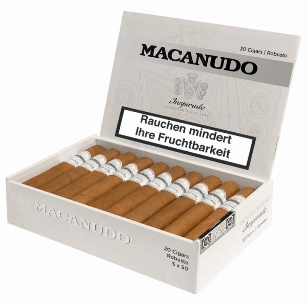 MACANUDO Inspirado White Robusto 20 Zigarren