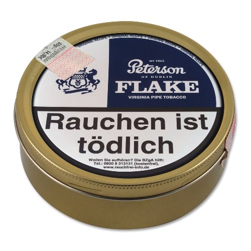 Peterson Pfeifentabak Flake Tabak Borse24 De
