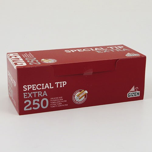 250 Stück Special Tip * E X T R A * Zigarettenhülsen